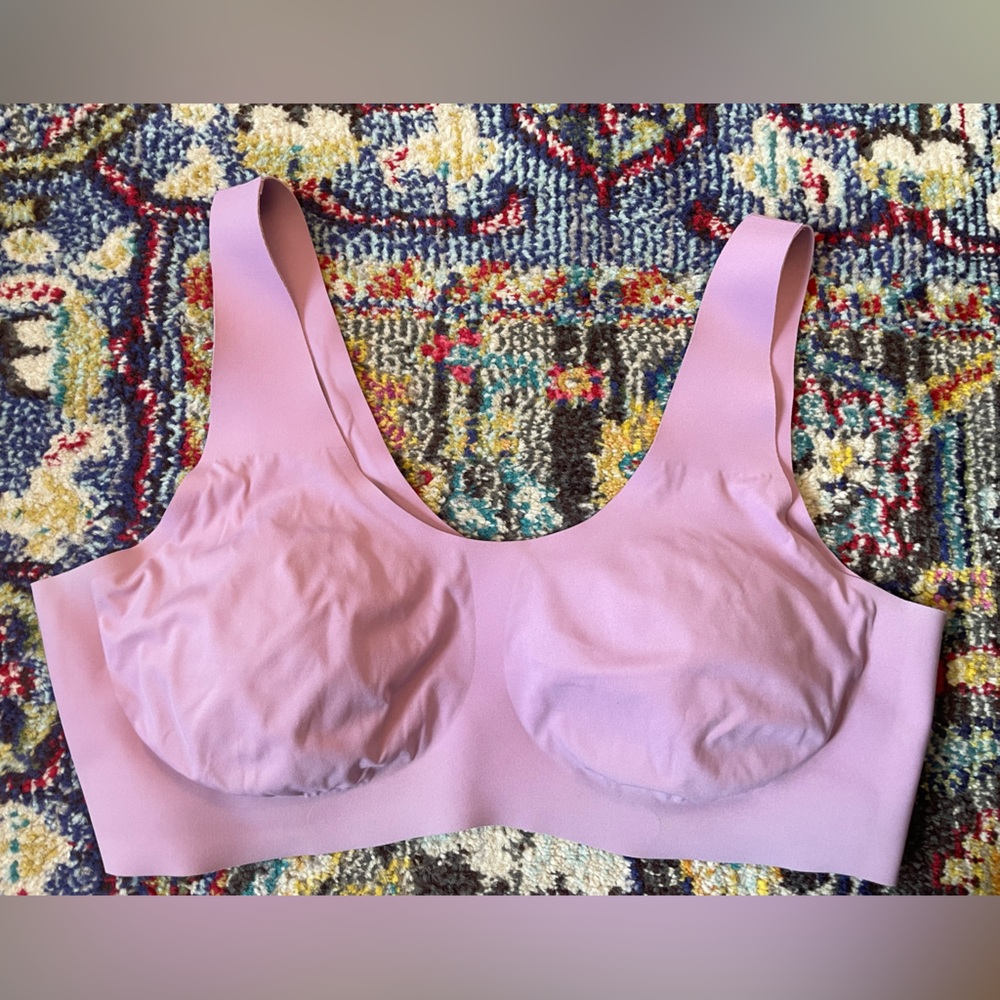 knix XXXL luxelift wireless bra lilac/amethyst